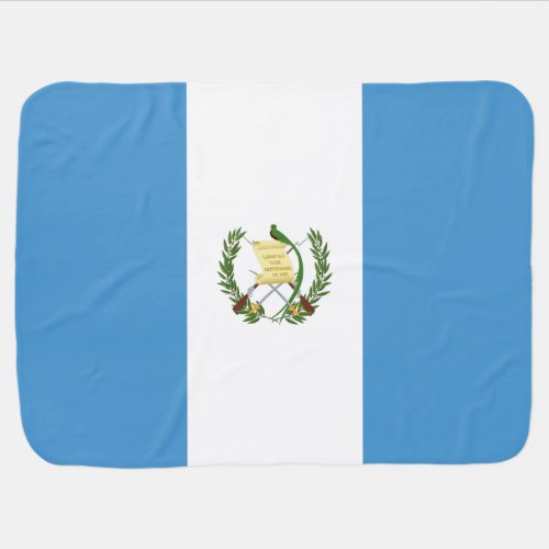 Flag of Guatemala Baby Blanket