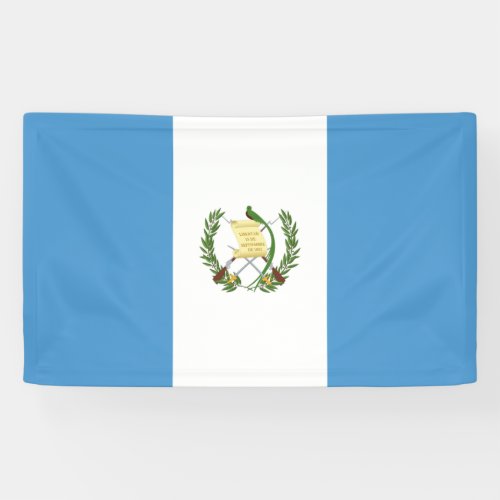 Flag of Guatemala Banner