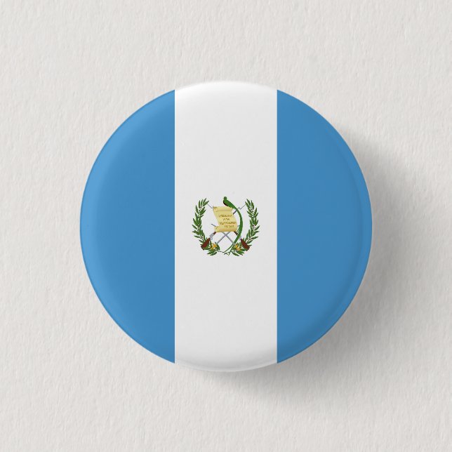 Flag of Guatemala Button (Front)