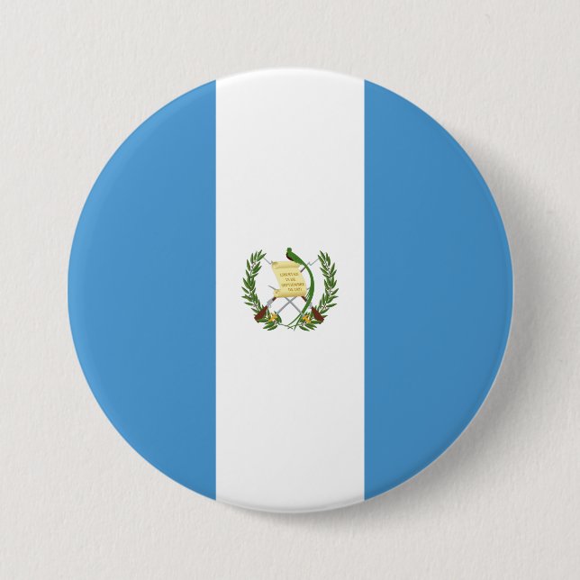Flag of Guatemala Button (Front)