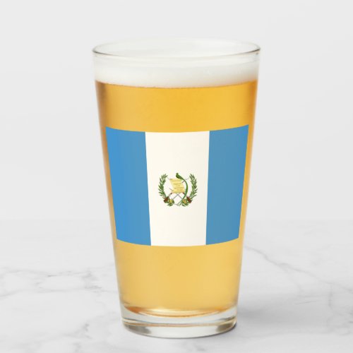 Flag of Guatemala Glass