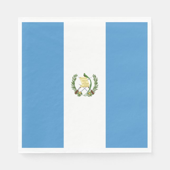 Flag of Guatemala Napkins (Front)