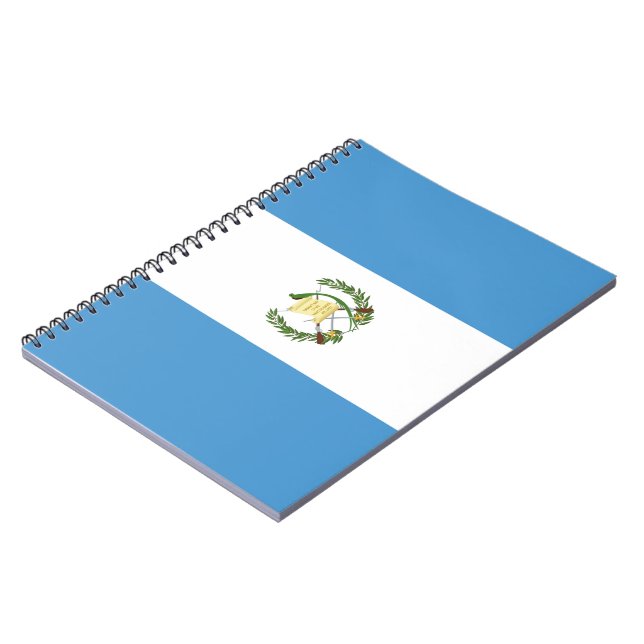 Flag of Guatemala Notebook (Left Side)
