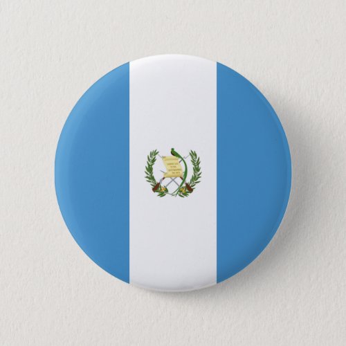 Flag of Guatemala on Pin  Button Badge