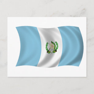 Flag of Guatemala Postcard