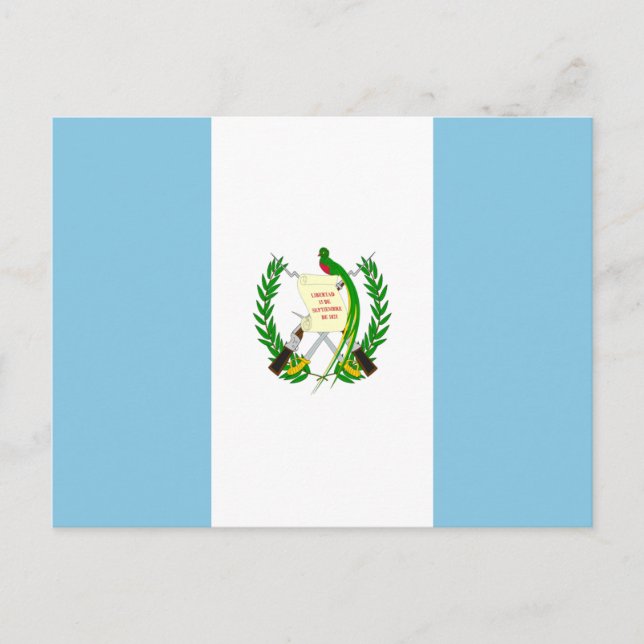 Flag of Guatemala Postcard (Front)