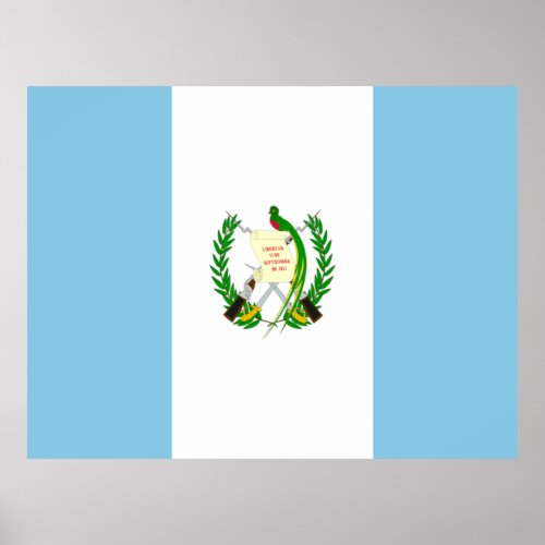 Flag of Guatemala Poster