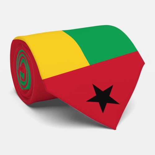 Flag of Guinea_Bissau Neck Tie