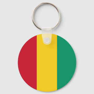 Flag of Guinea Keychain