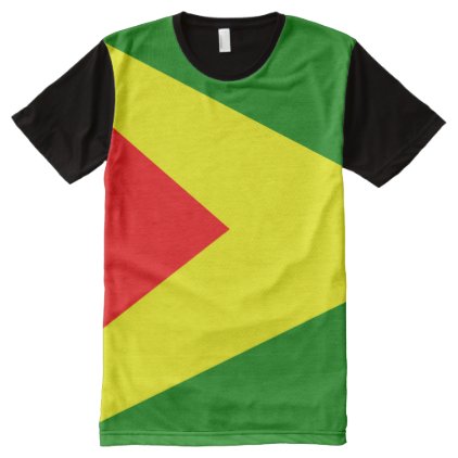 Flag of Guyana All-Over-Print Shirt