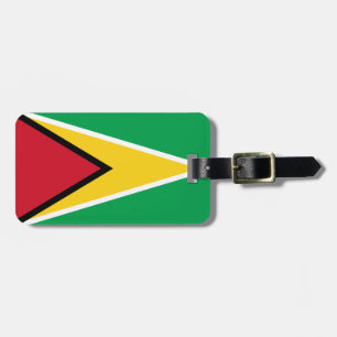 Flag of Guyana Easy ID Personal Luggage Tag