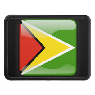 Flag of Guyana Hitch Cover