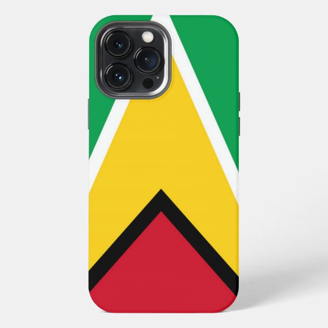 Flag of Guyana Iphone Case (Back)