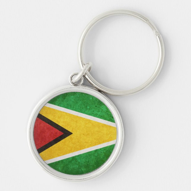 Flag of Guyana Keychain (Front)