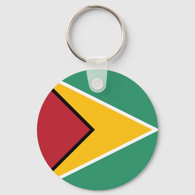 Flag of Guyana Keychain (Front)