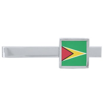 Flag Of Guyana Tie Clip by Flagosity at Zazzle