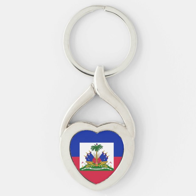 Flag of Haiti Keychain (Front)
