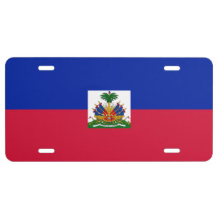 Flag of Haiti License Plate