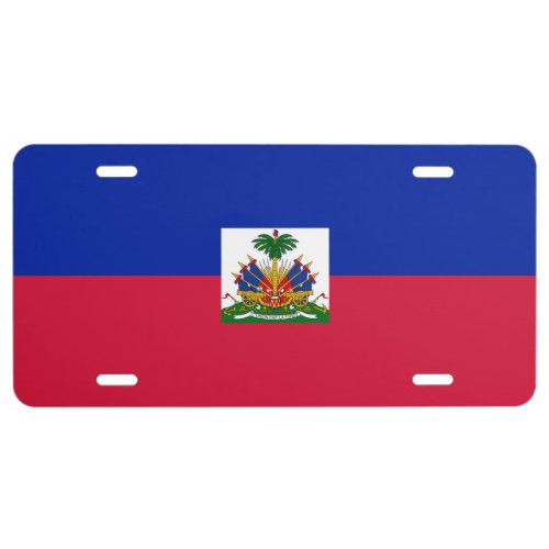 Flag of Haiti License Plate