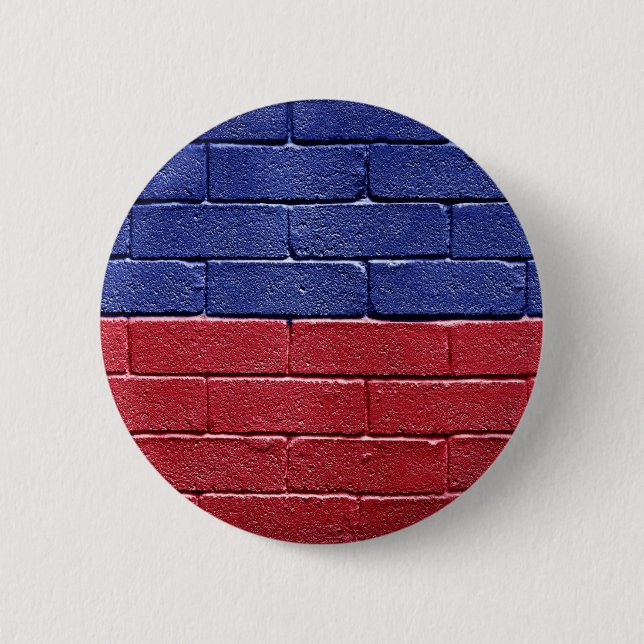 Flag of Haiti Pinback Button (Front)