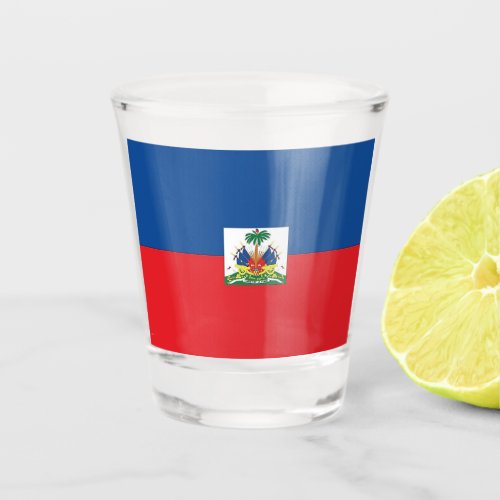 Flag of Haiti Shot Glass