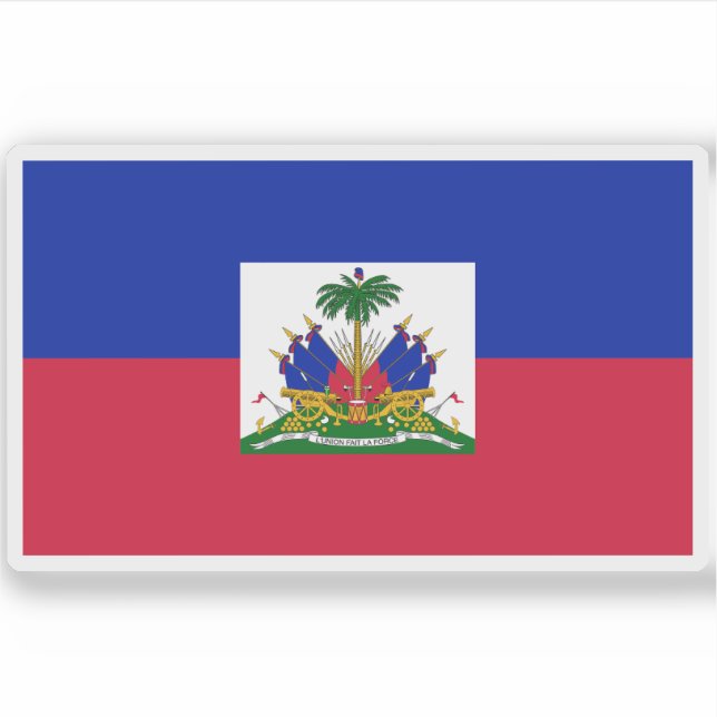 Flag of Haiti Sticker (Front)