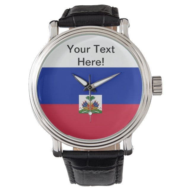 Flag of Haiti Watch (Front)