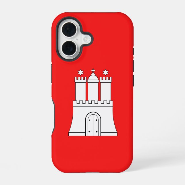 Flag of Hamburg  Iphone Case (Back)