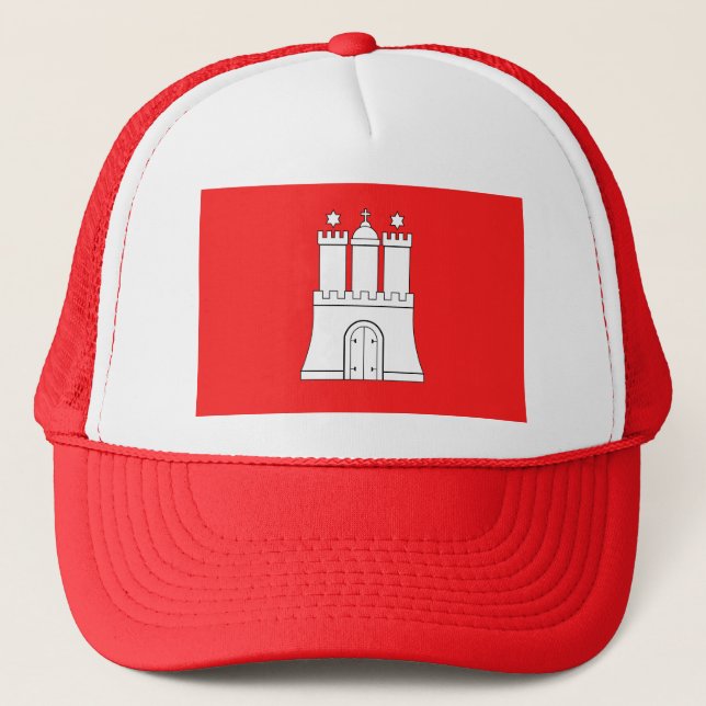 Flag of Hamburg Trucker Hat (Front)