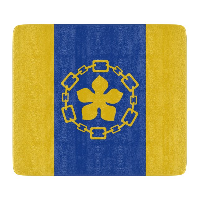 Flag of Hamilton (Ontario, Canada) Cutting Board (Front)