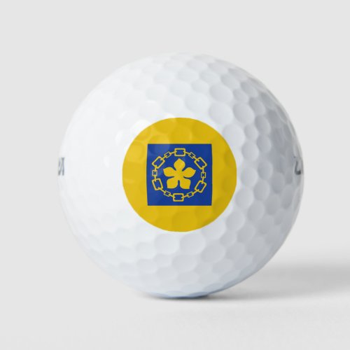 Flag of Hamilton Ontario Golf Balls