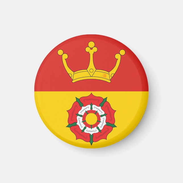 Flag of Hampshire County, England (UK) Magnet (Front)