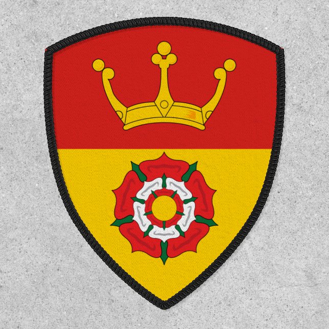 Flag of Hampshire County, England (UK) Patch (Front)