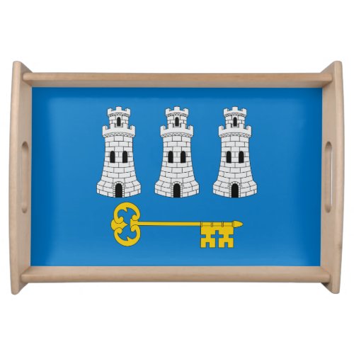 Flag of Havana Cuba Serving Tray