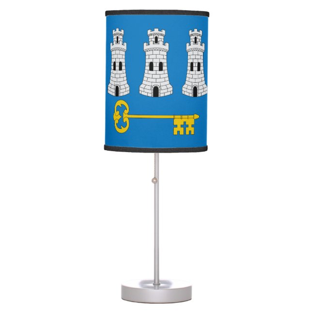 Flag of Havana, Cuba Table Lamp (Front)