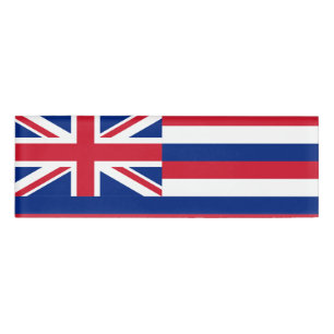 Flag of Hawaii Name Tag