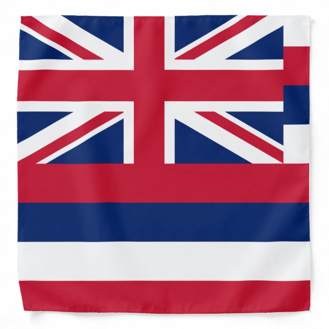 Flag of Hawaii (US State) Bandana (Front)