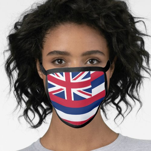 Flag of Hawaii US State Face Mask