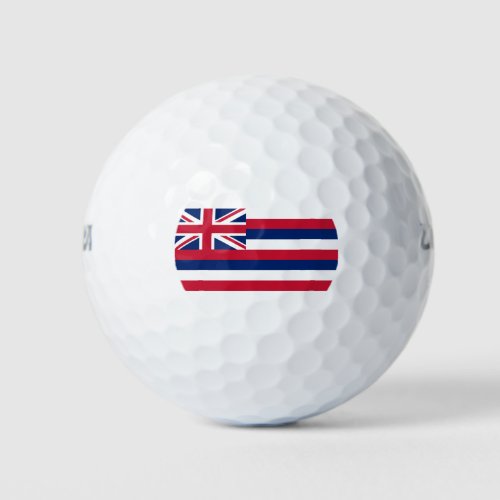 Flag of Hawaii US State Golf Balls