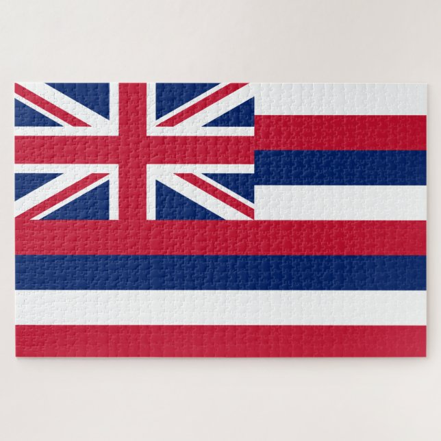 Flag of Hawaii (US State) Jigsaw Puzzle (Horizontal)