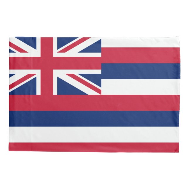 Flag of Hawaii (US State) Pillow Case (Back)