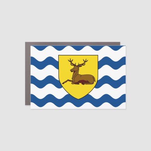 Flag of Hertfordshire Car Magnet