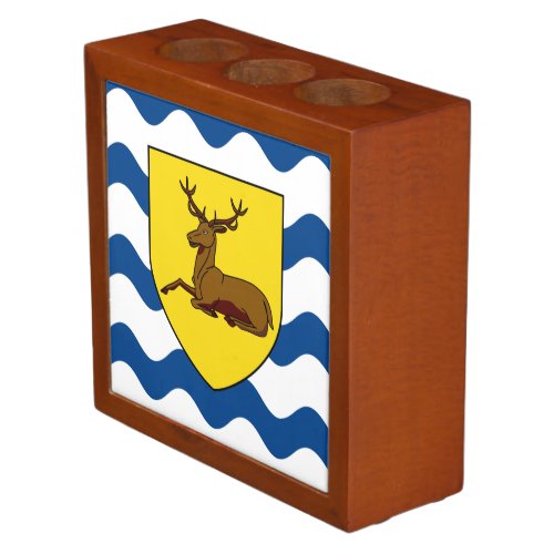 Flag of Hertfordshire Desk Organizer