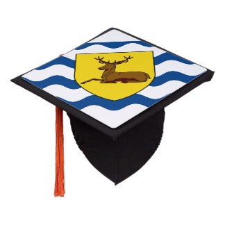 Flag of Hertfordshire Graduation Cap Topper