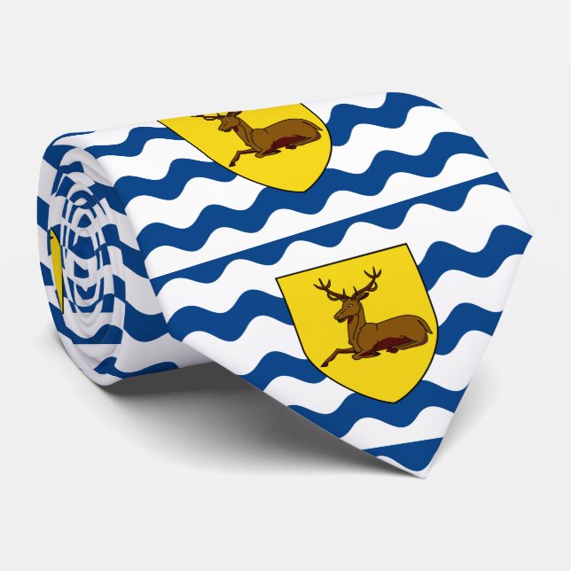 Flag of Hertfordshire Tie (Rolled)