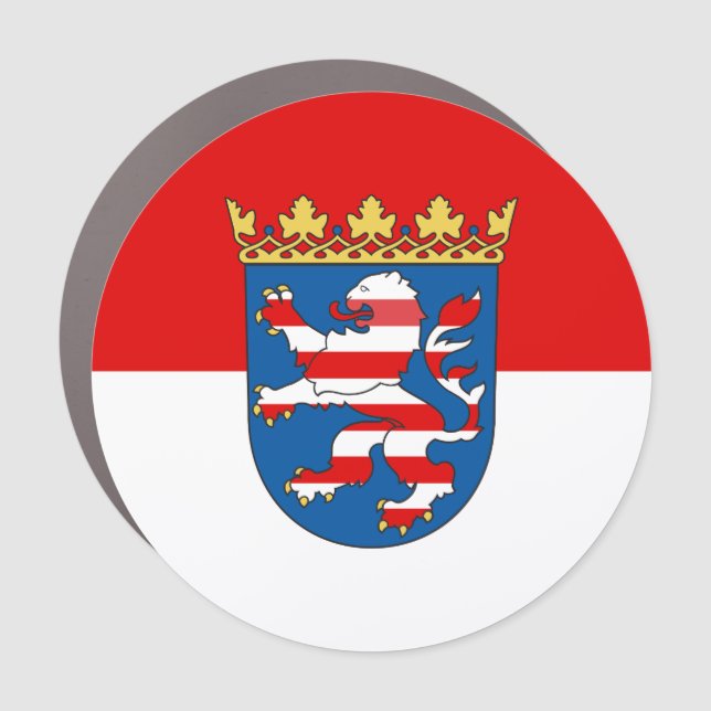 Flag of Hesse Car Magnet (Front)
