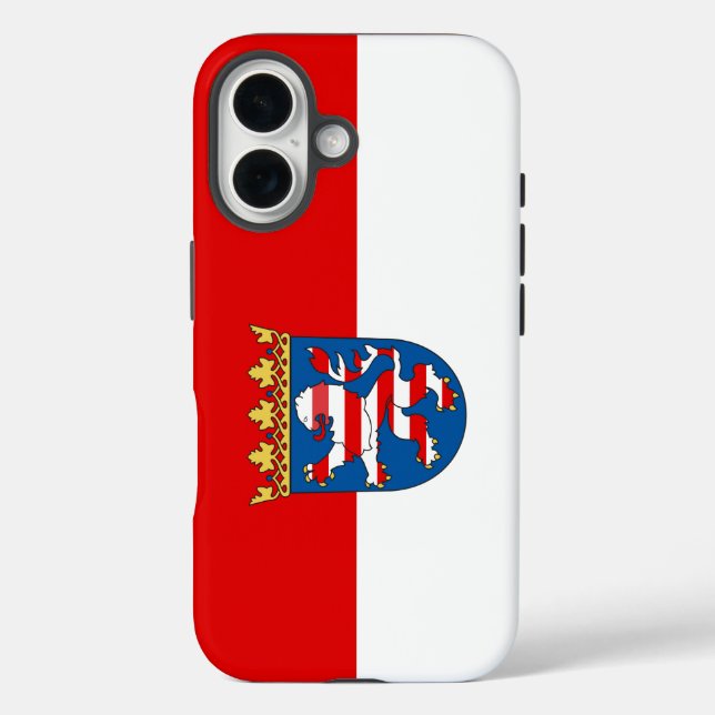 Flag of Hesse  Case-Mate iPhone Case (Back)