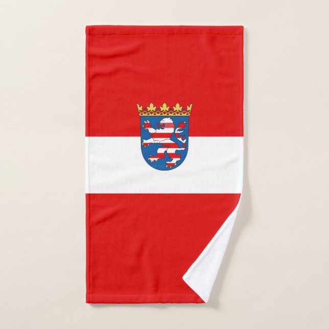 Flag of Hesse Hand Towel