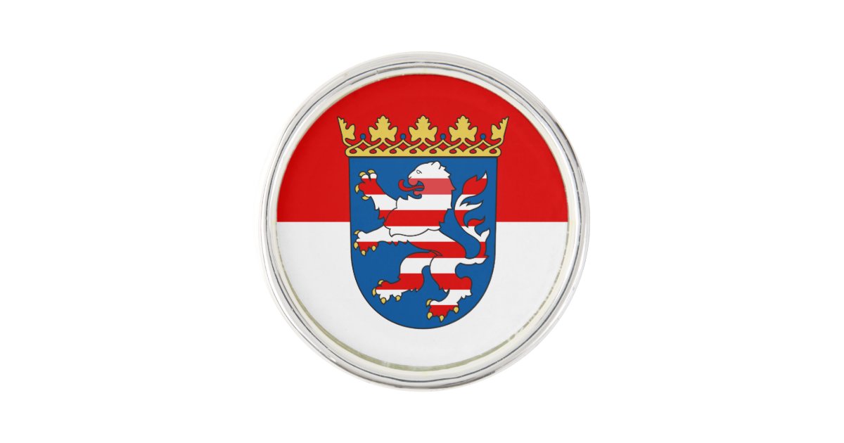 Flag of Hesse Lapel Pin