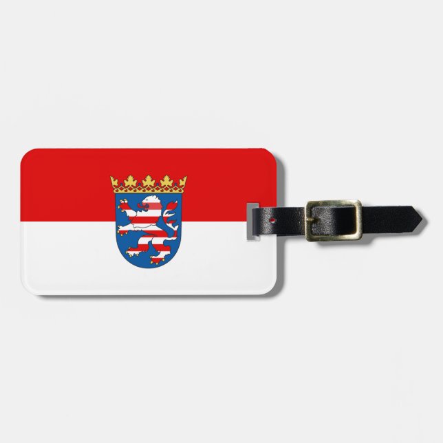 Flag of Hesse Luggage Tag (Front Horizontal)